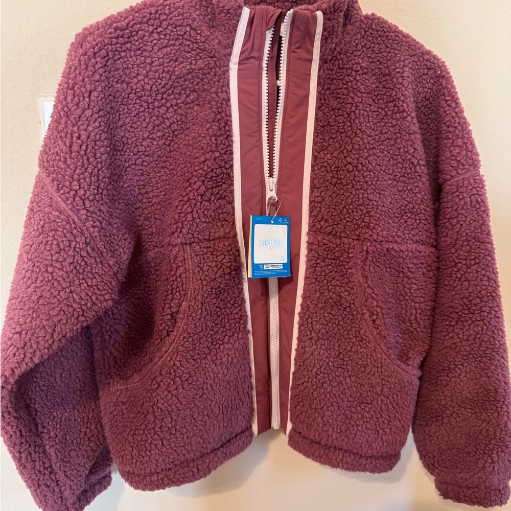 DSG Kids Sherpa Jacket - Plum